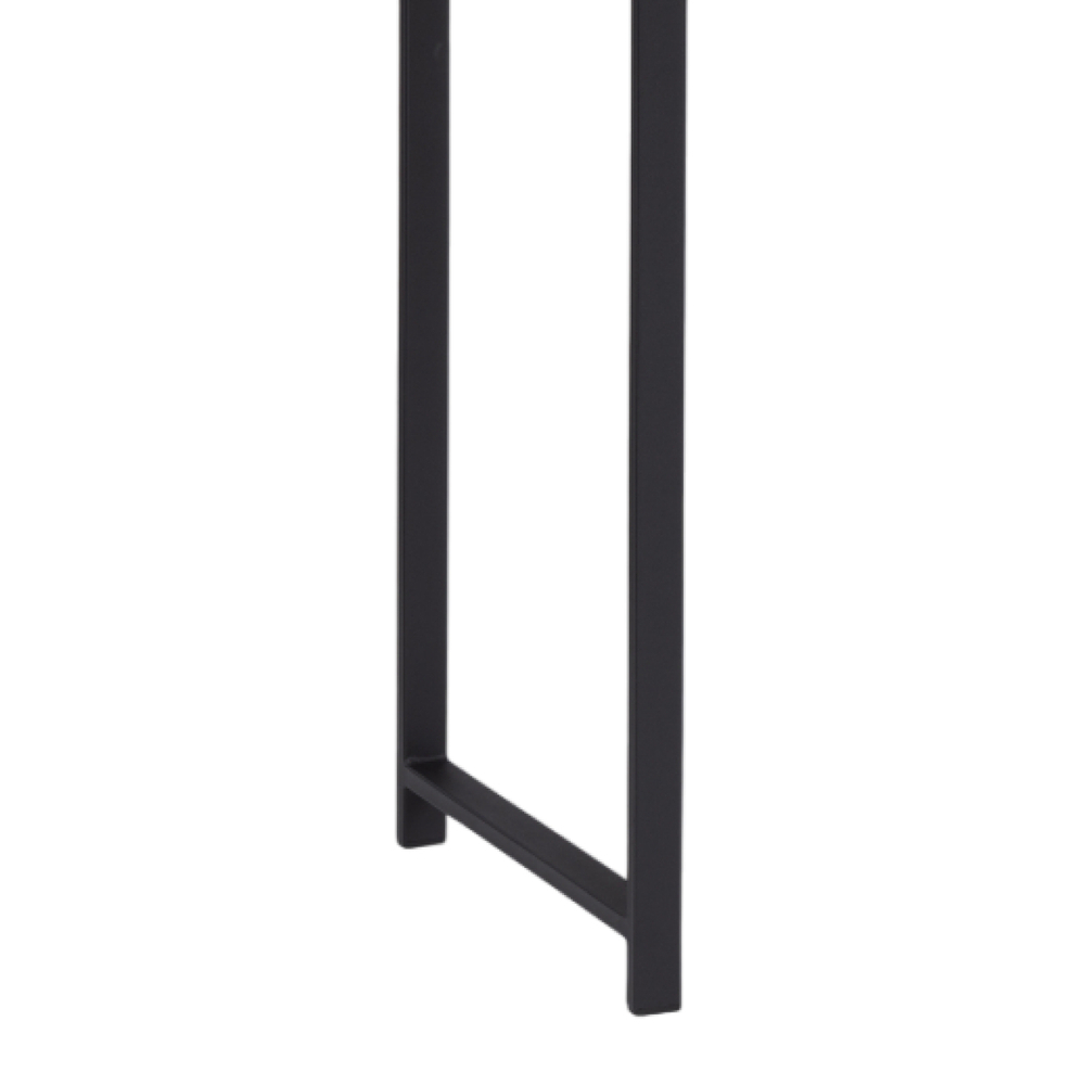 Обеденный стол Woodville Дилан Лофт 120х40х90 дуб крафт золотой