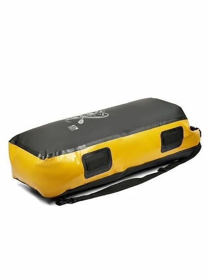 Гермо-мешок-рюкзак Sargan Скелетон Супер-Сап 35 л черный/желтый