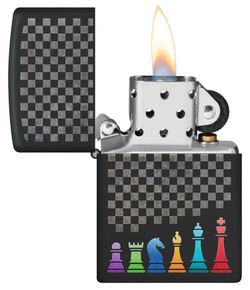 Зажигалка ZIPPO 48662 Chess Pieces Design