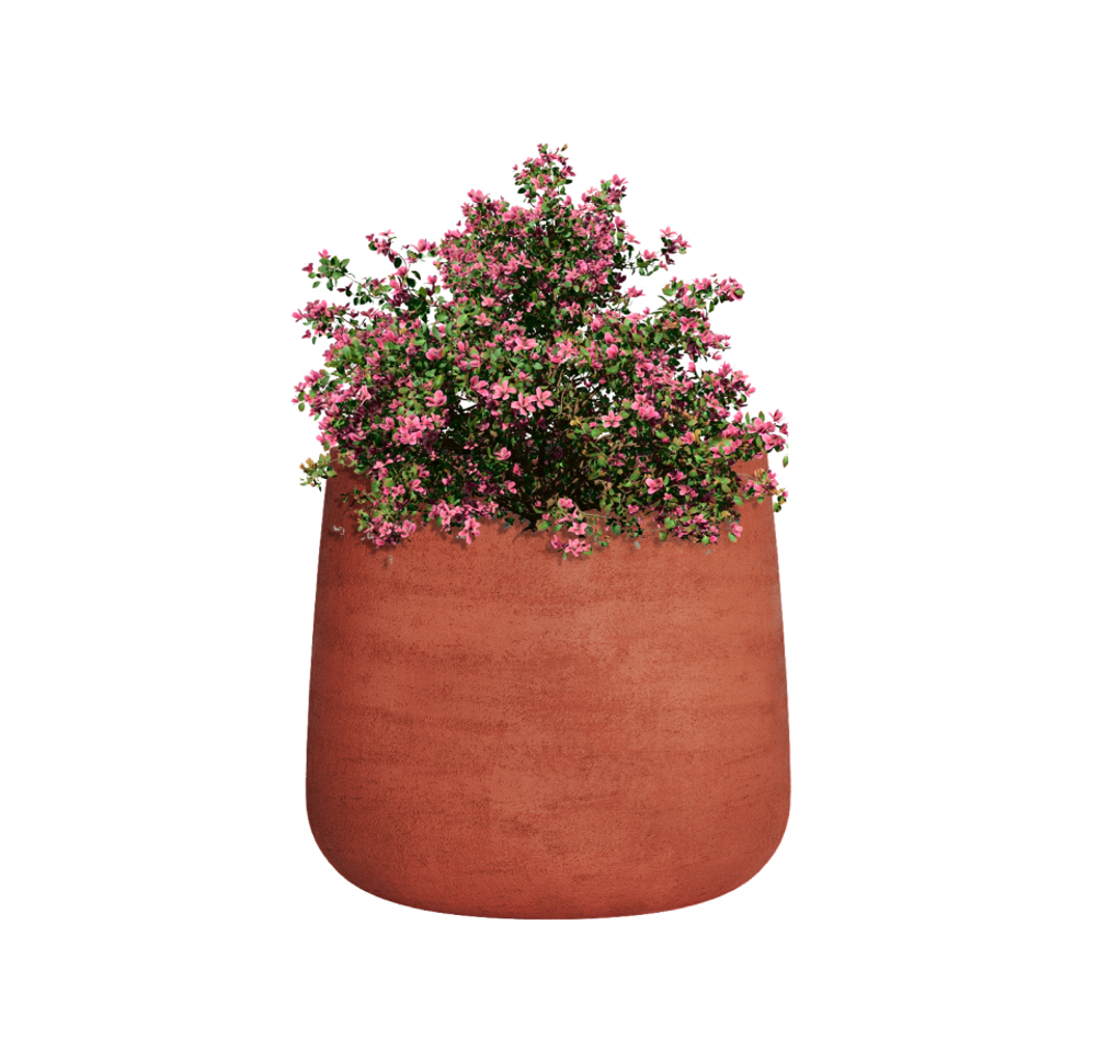 Кашпо, коллекция Color, форма CONE