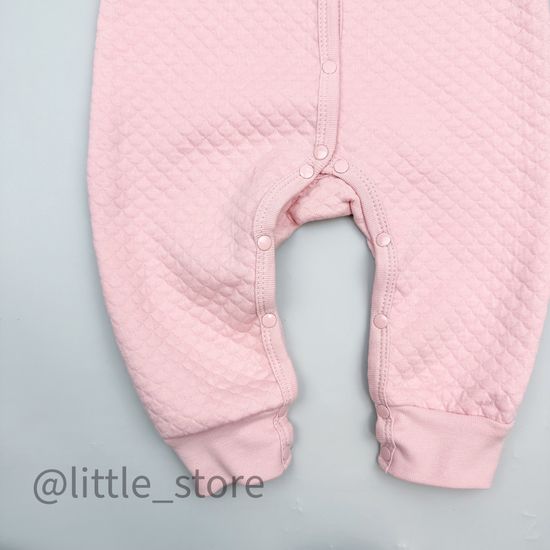 Комбинезон из капитония на кнопках, Розовый жемчуг