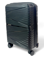 Маленький чемодан Mironpan 23103, Черный, S+