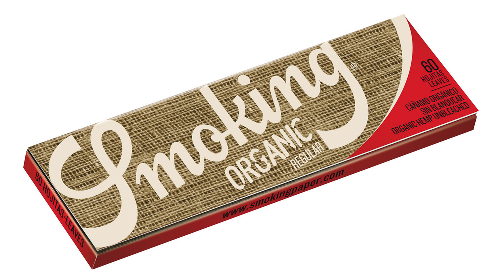 Бумага для самокруток SMOKING REGULAR ORGANIC*60*50