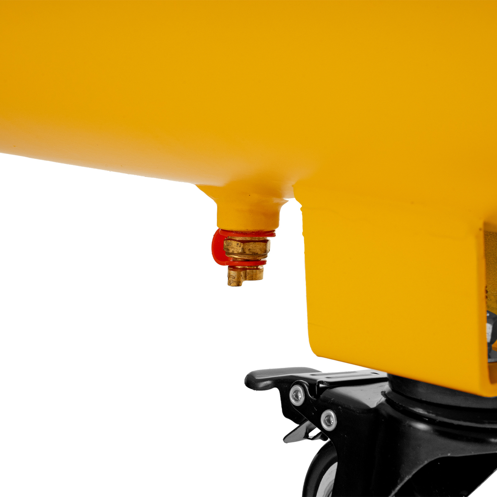 Компрессор безмасляный, малошумный DLS 3300/100, 3300 Вт,3x1100, 100 л, 570 л/мин ,блок управления Denzel