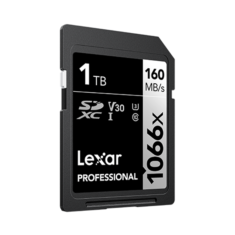 Карта памяти Lexar Professional 1066x Silver SDXC 1TB UHS-I U3 V30, R/W 160/120 МБ/с