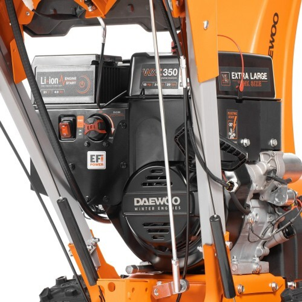 Снегоуборщик гусеничный бензиновый DAEWOO DAST 1370 EFI с инжекторным двигателем