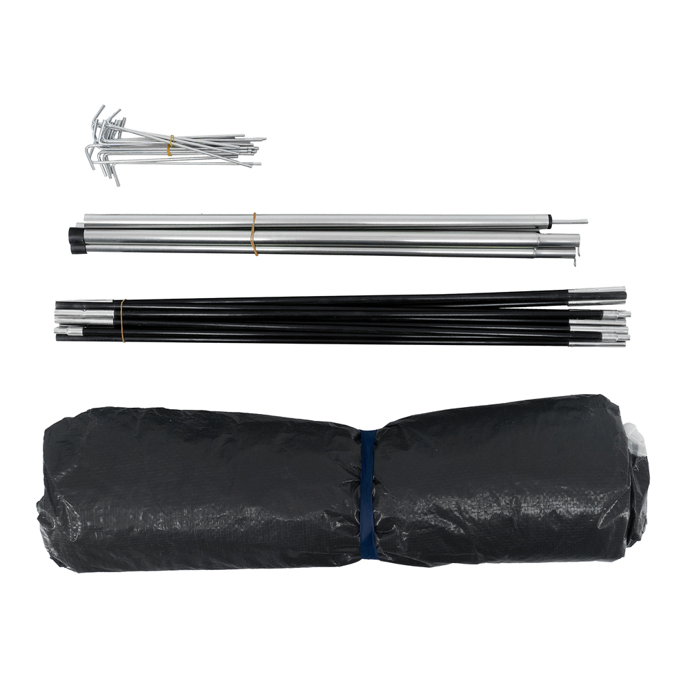 Палатка двухслойная трехместная 210 x 210 x 130 см, Camping Palisad