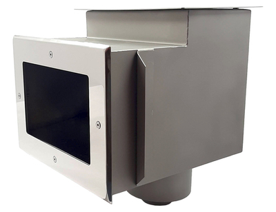 Скиммер с удлиненной горловиной для композитного бассейна 2" AISI 316