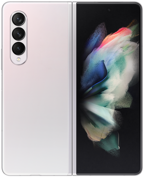 Смартфон Samsung Galaxy Z Fold3 12/256 ГБ, серебристый