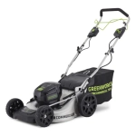 Аккумуляторная газонокосилка Greenworks GC82LM51SP 82V 82В самоходная (без АКБ и ЗУ) нож 51 см, 2502607