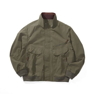 Куртка Nothomme Monterest Outdoor Water-Repellent Retro Mountain Style Color-Block Loose Fit Stand Collar Workwear Jacket