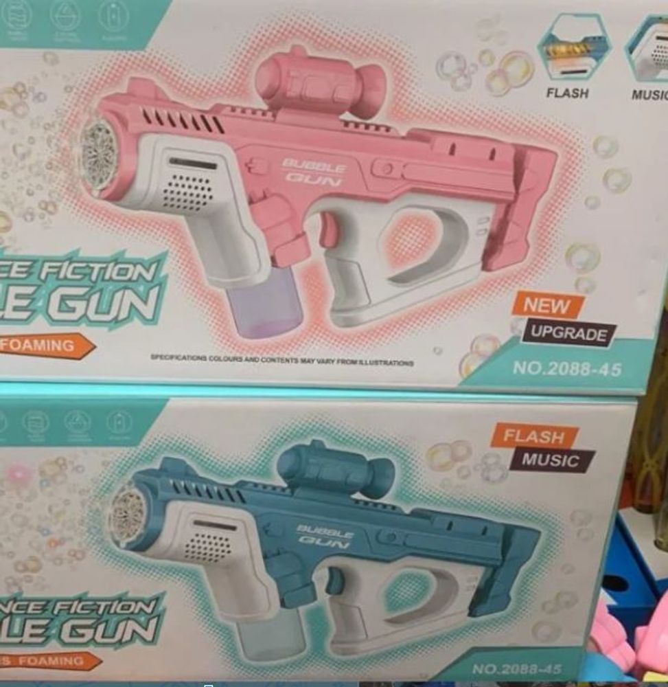 Бластер для мыльных пузырей "BUBBLEGUN"