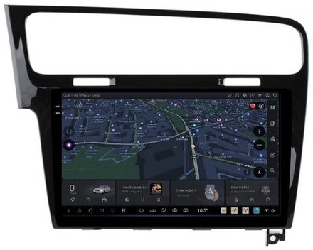 Магнитола для Volkswagen Golf 7 2012-2020 - Carmedia OL-1907 QLed+2K, Android 13, UIS7870 (DUDU7), CarPlay, SIM-слот