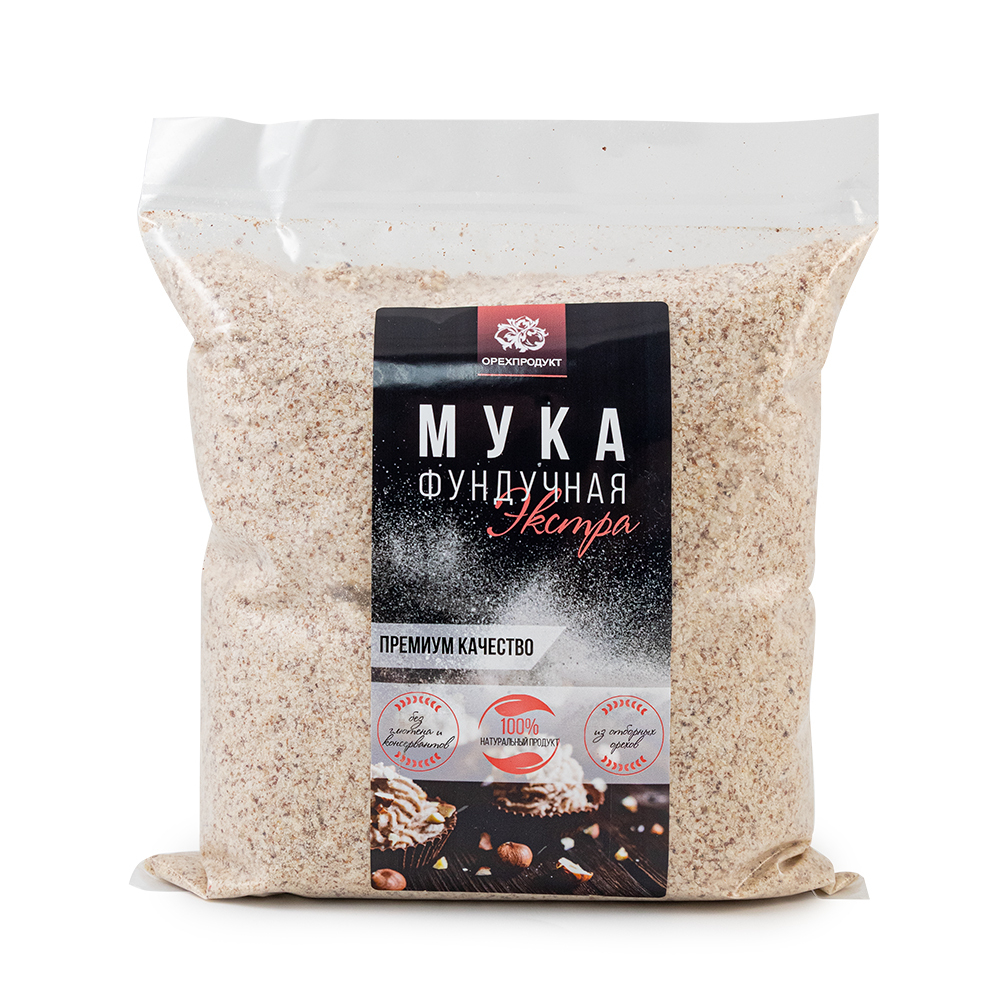 Мука фундучная (0-2мм) экстра - 200 гр.