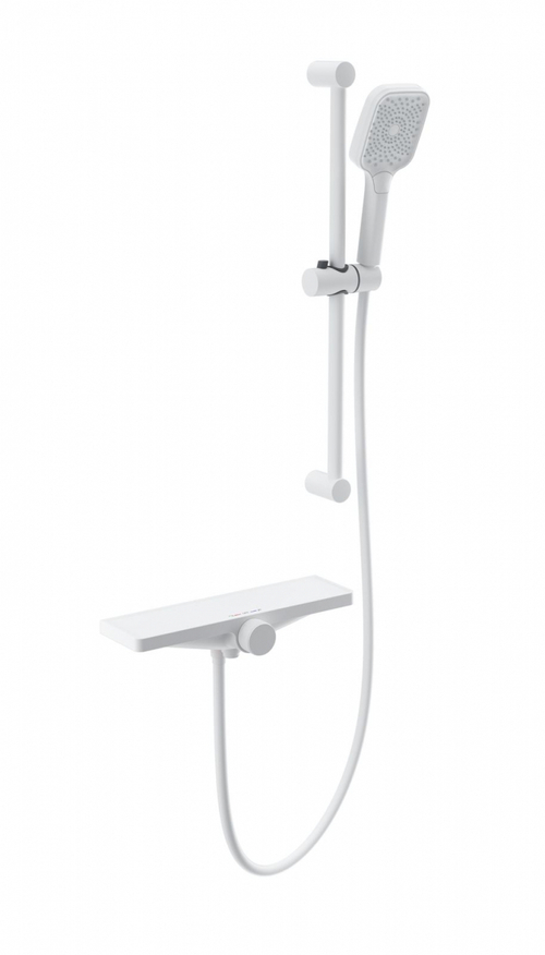 Смеситель для ванны с душем WONZON & WOGHAND Onix, Белый матовый (WW-B2551-A-MW)