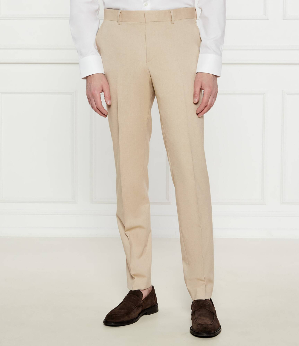 Брюки H-Genius-252 BOSS BLACK - бежевый(50540837)