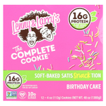 Lenny & Larry's, The Complete Cookie®, праздничный торт, 12 печений, 113 г (4 унции)