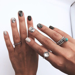 Лак для стемпинга Swanky Stamping №001, черный, 10 мл.