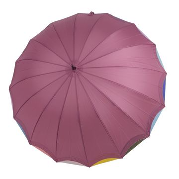 Женский зонт трость 3 Слона, полуавтомат 1100-B-03