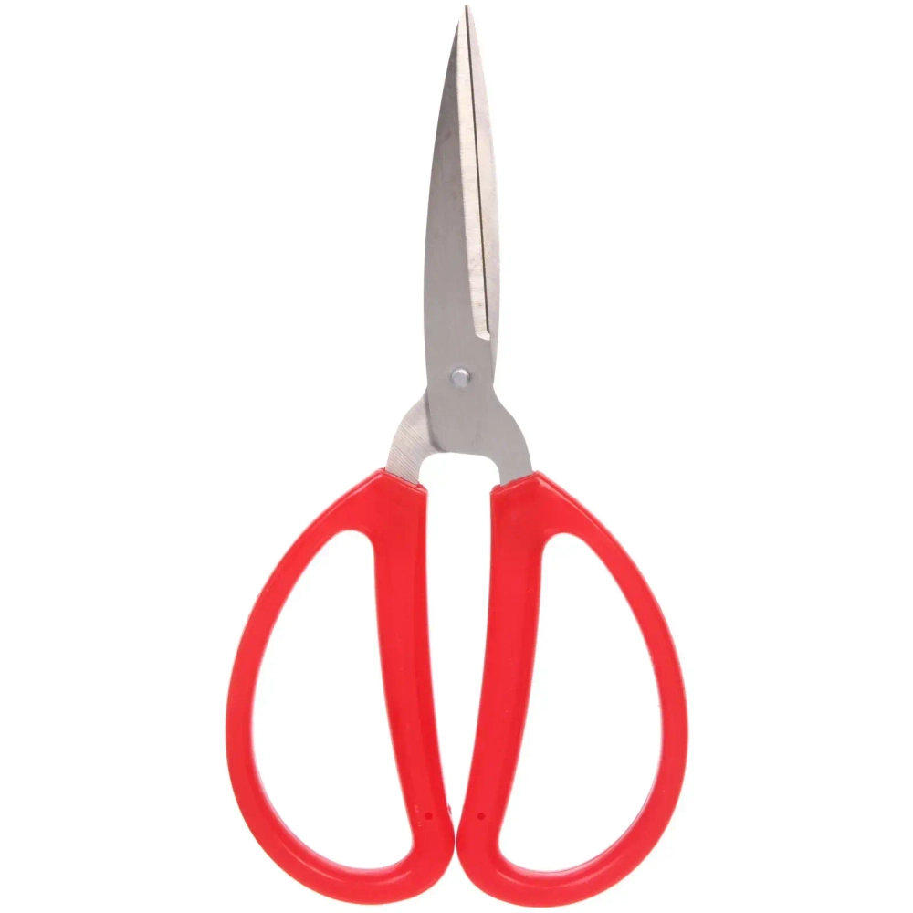 Ножницы универсальные бытовые «VOSTOK MARKET», цвет красный, 19см (блистер Селфи)
