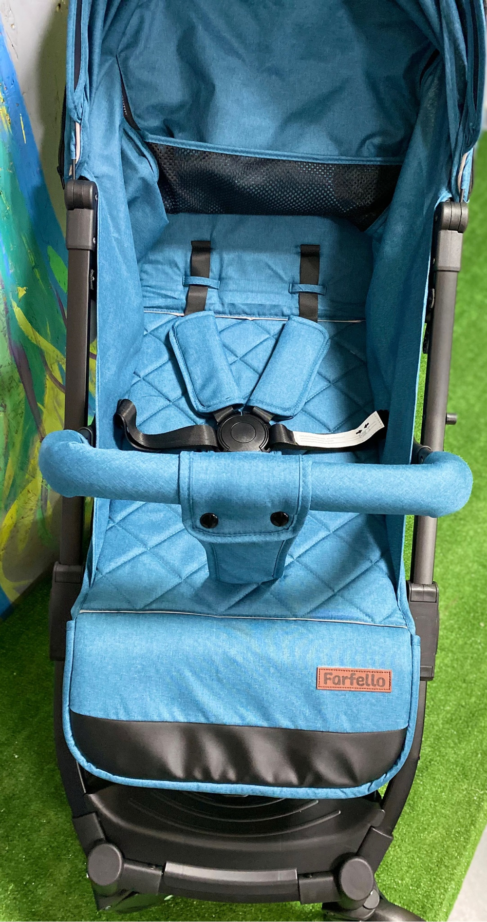 Коляска прогулочная Farfello Comfy Go, темно-бирюзовый Артикул: CG-19