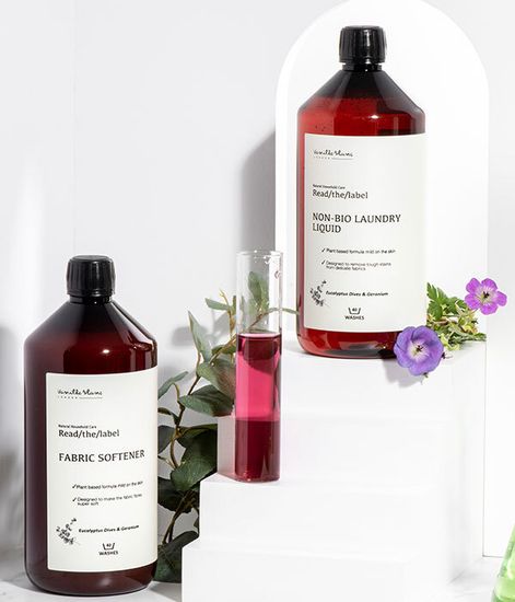 Эвкалипт и Герань, кондиционер для белья с эфирными маслами, Vanilla Blanc