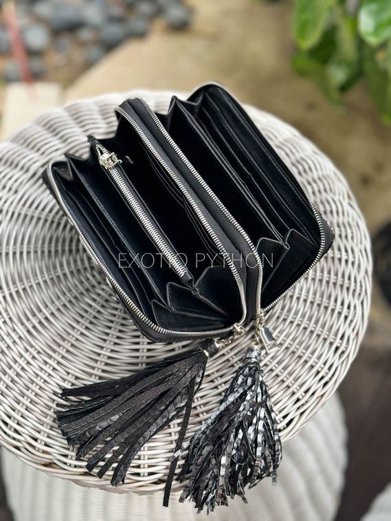 Кошелёк из натуральной кожи питона WA-259