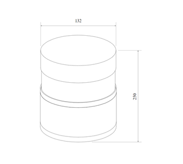 Ландшафтный светодиодный светильник 1531 TECHNO LED черный Elektrostandard
