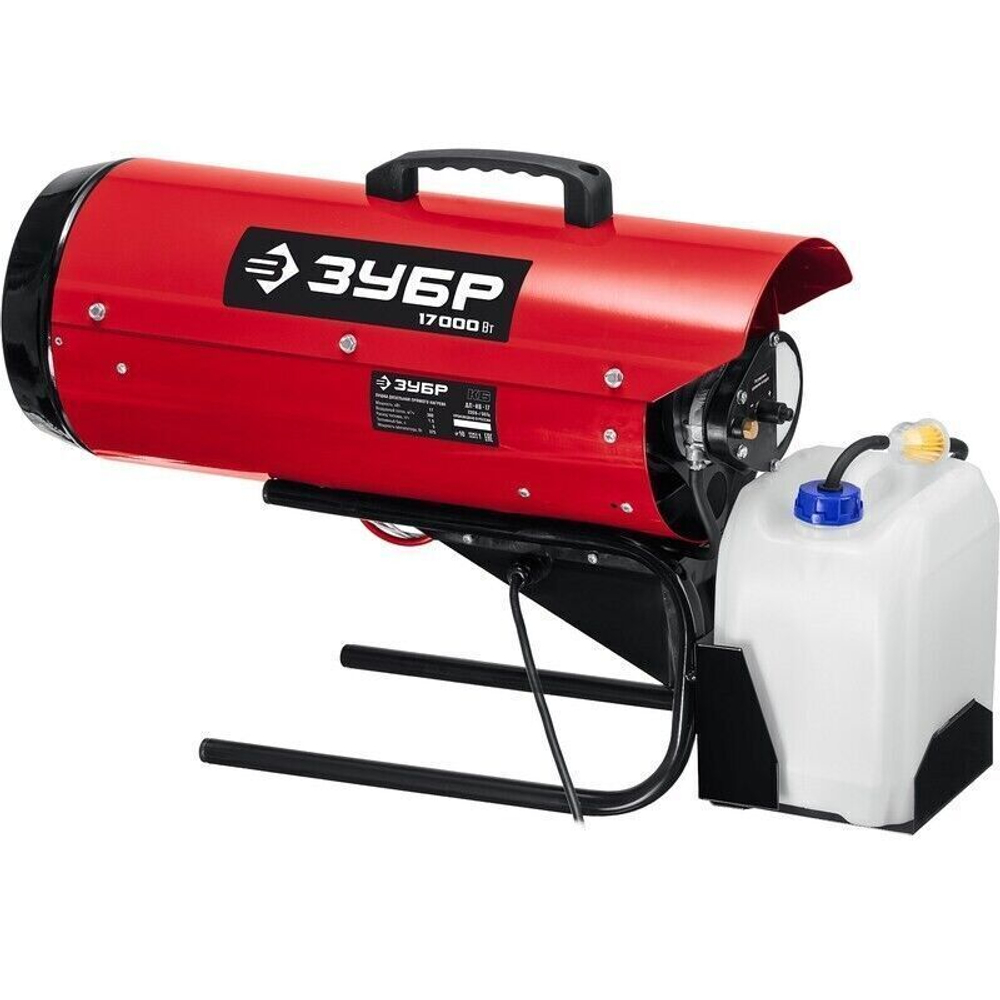 Дизельная тепловая пушка Зубр ДП-К6-17 - прямого нагрева / 17 кВт