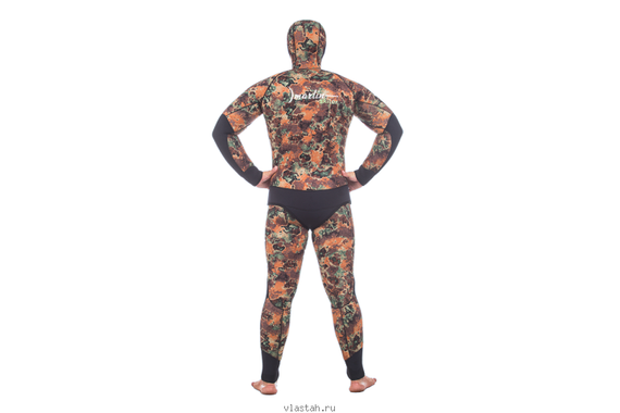 Гидрокостюм Marlin Skilur Brown 2 5 мм коричневый камуфляж