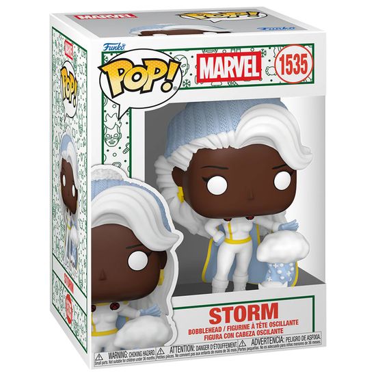 Фигурка Funko POP! Bobble Marvel Holiday Storm (1535) 86091 / Фигурка Фанко ПОП! по мотивам вселенной "Марвел", Шторм