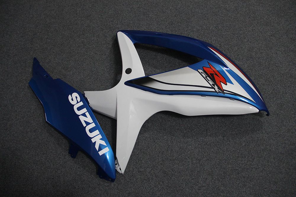 Комплект пластика для мотоцикла Suzuki GSX-R600/750 08-10 Сине-Белый COLOR+
