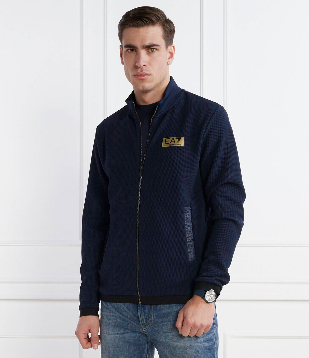 Худи EA7 - темно-синий(3DPM11 PJG1Z)