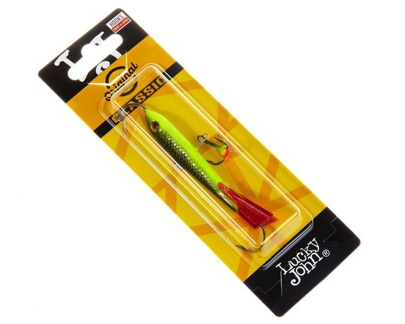 Балансир Lucky John CLASSIC 8 с тр. 80мм/31RT блистер