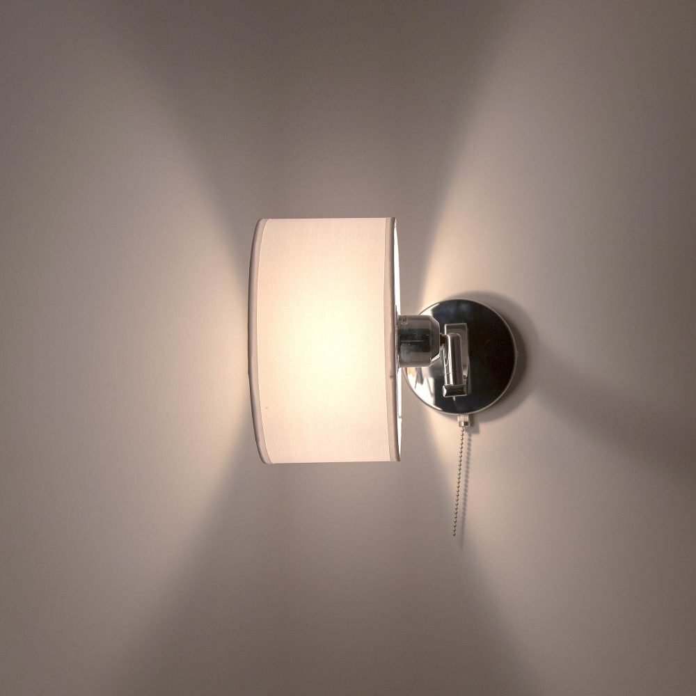 Citilux Эвита CL466310 Бра с белым абажуром и выключателем