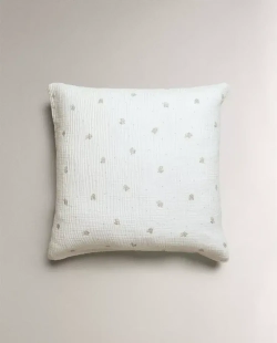 ZARA HOME ДЕТСКАЯ НАВОЛОЧКА С ПРИНТОМ «СЛОН», СЕРЫЙ