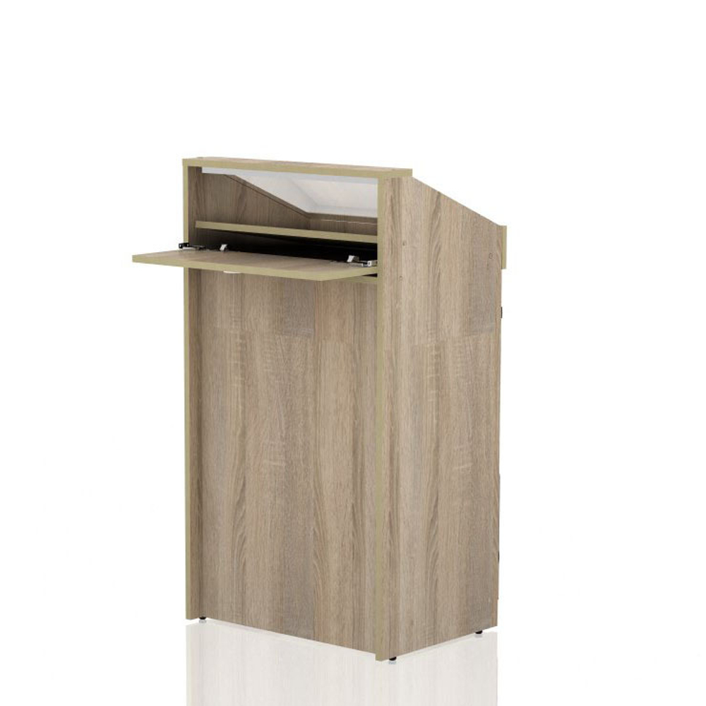 Музейная витрина с наклоном 600х450