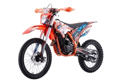 Кроссовый мотоцикл PROMAX INFERNO 380 (4 valves, 5 gears) оранжево - черный-голубой