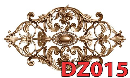 Фото обои - Декор под золото DZ015