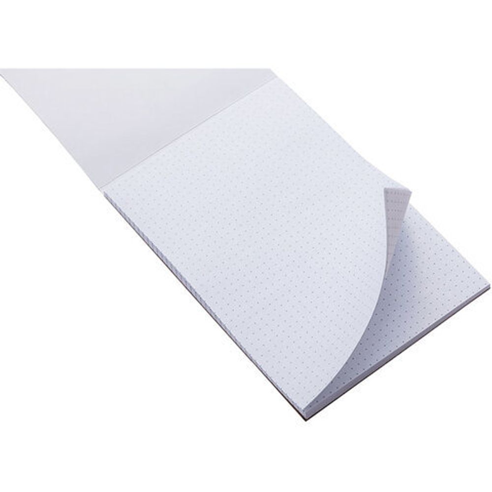 Блокнот А5 (146х205 мм) 50 л., склейка, ламинированная бумага, в точку, HATBER Premium, "Dots", 50Б5лA9к