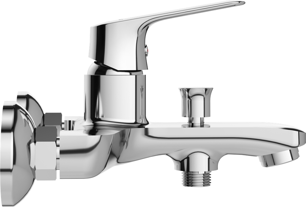 Смеситель для ванны с душем STWORKI Ши S16100CR хром