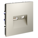 Розетка телевизионная встраиваемая VOLTUM S70 TV+RJ45 кат. 6, (кашемир)