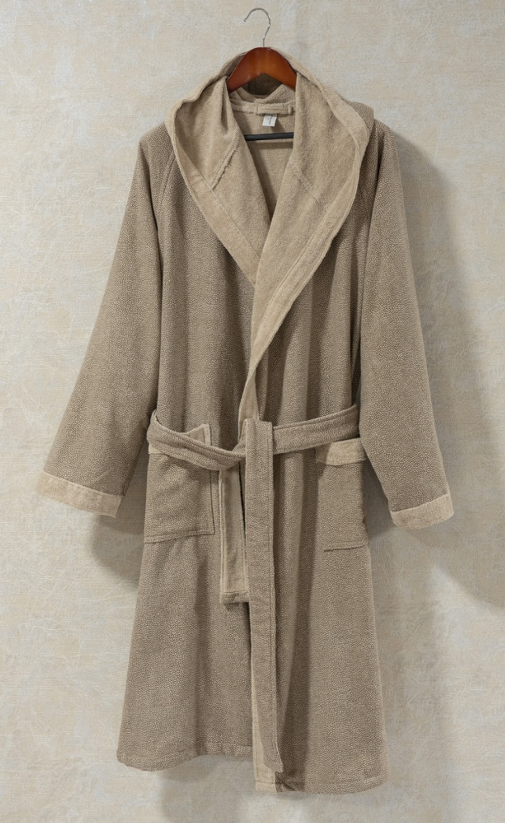 Халат махровый Borbonese Leader Sabbia