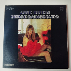 Винтажная виниловая пластинка LP Jane Birkin Serge Gainsbourg Джейн Биркин и Серж Генсбур (Japan 1971) (No Obi)