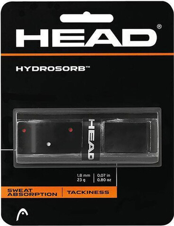 Теннисные намотки базовые Head Hydrosorb 1P - черный
