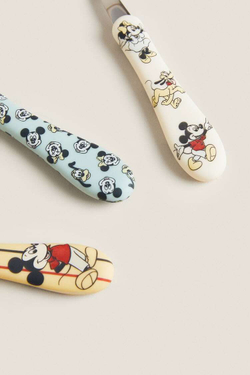 ZARA HOME НАБОР СТОЛОВЫХ ПРИБОРОВ МИККИ © DISNEY, РАЗНОЦВЕТНЫЙ