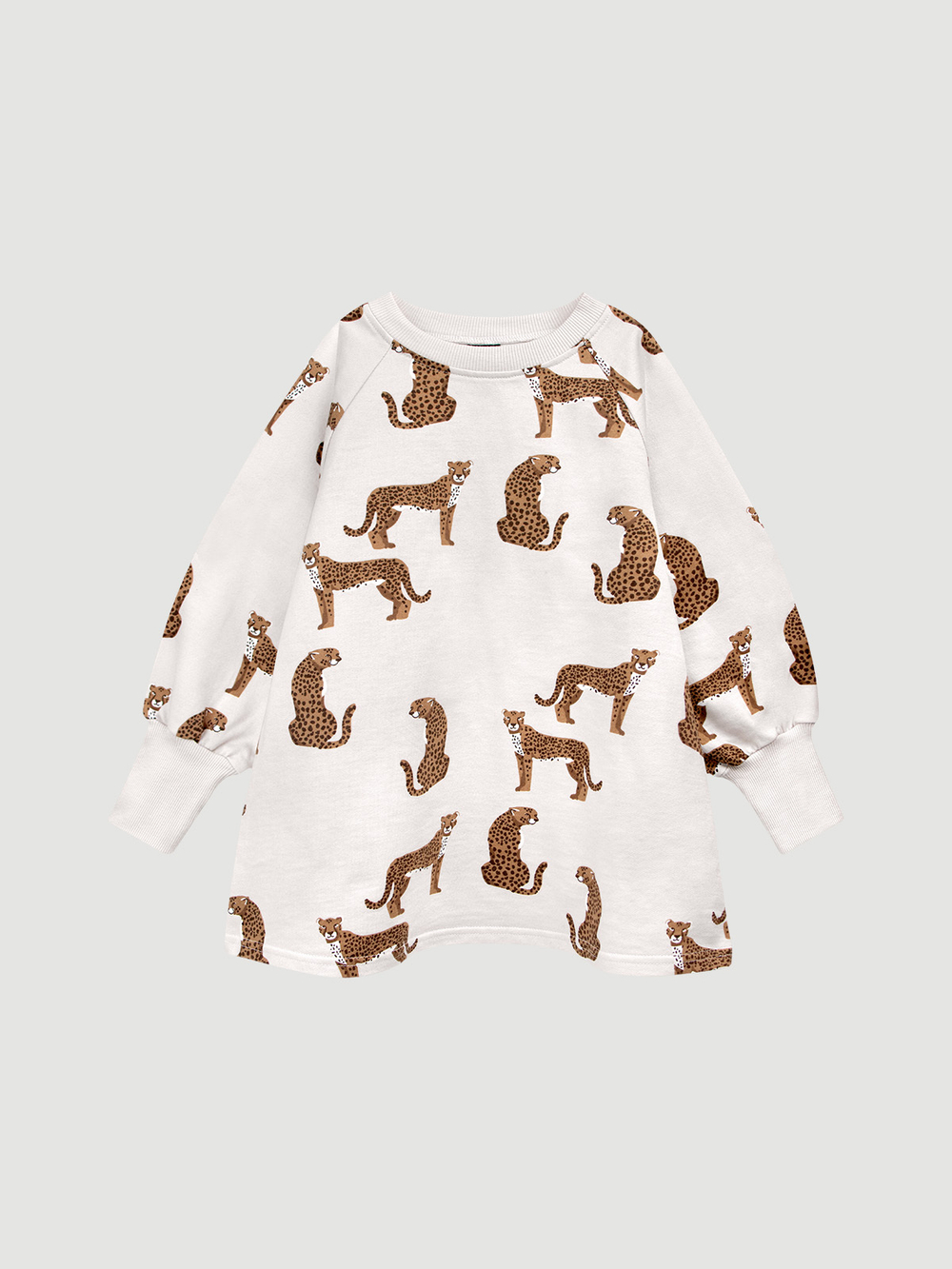 Платье на манжетах Mjölk Гепарды