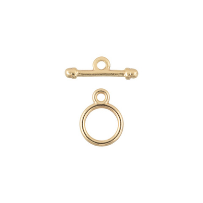 "Zlatka" Замок-тогл FMK-Q03 9 х 12 мм 1 шт 02 под золото