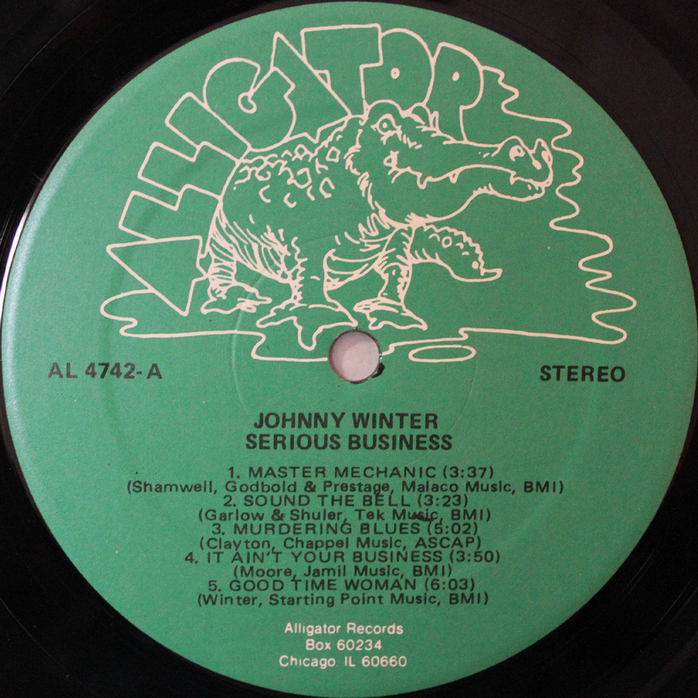 Johnny Winter / Serious Business (LP)