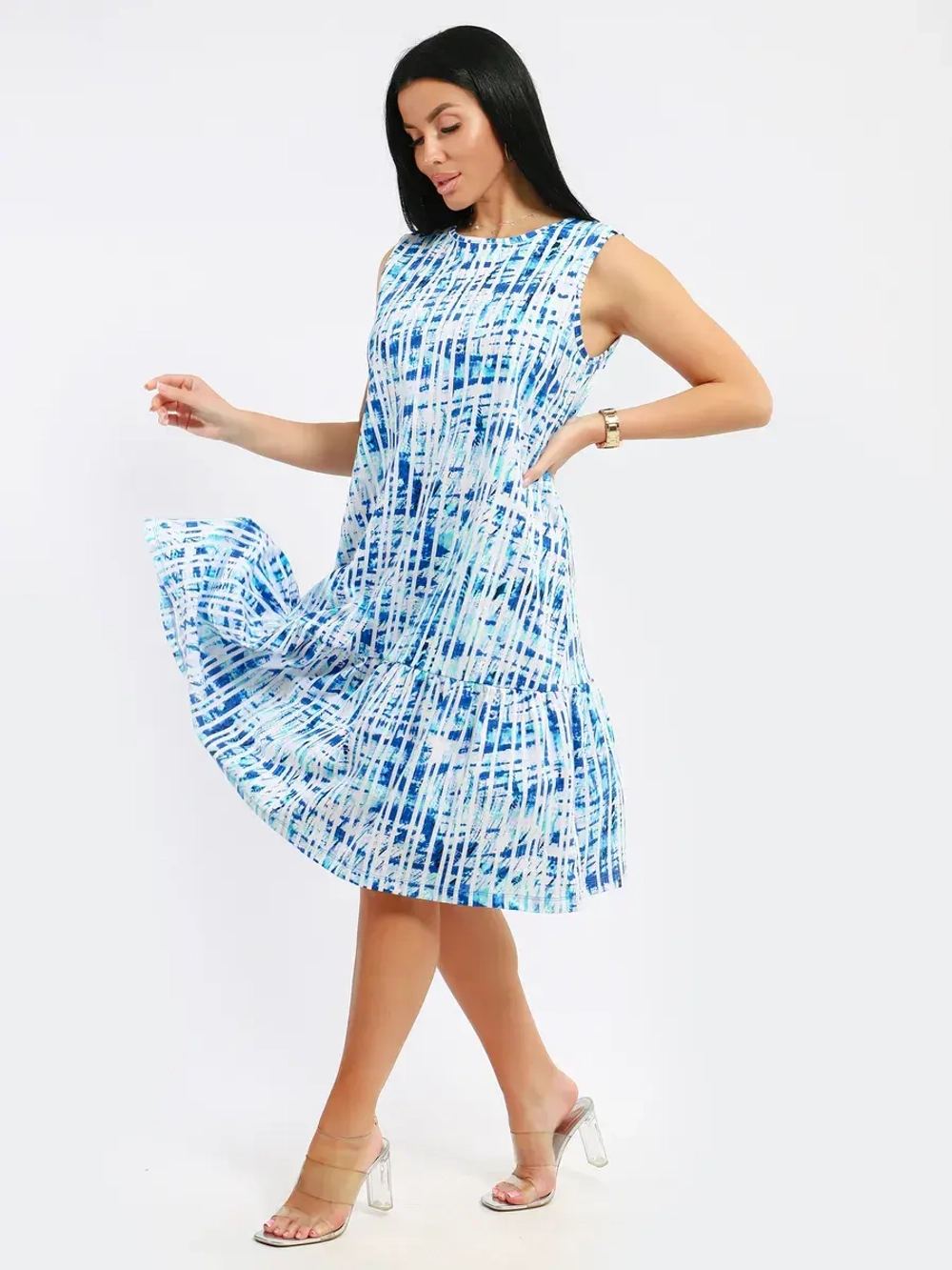 Платье свободное летнее